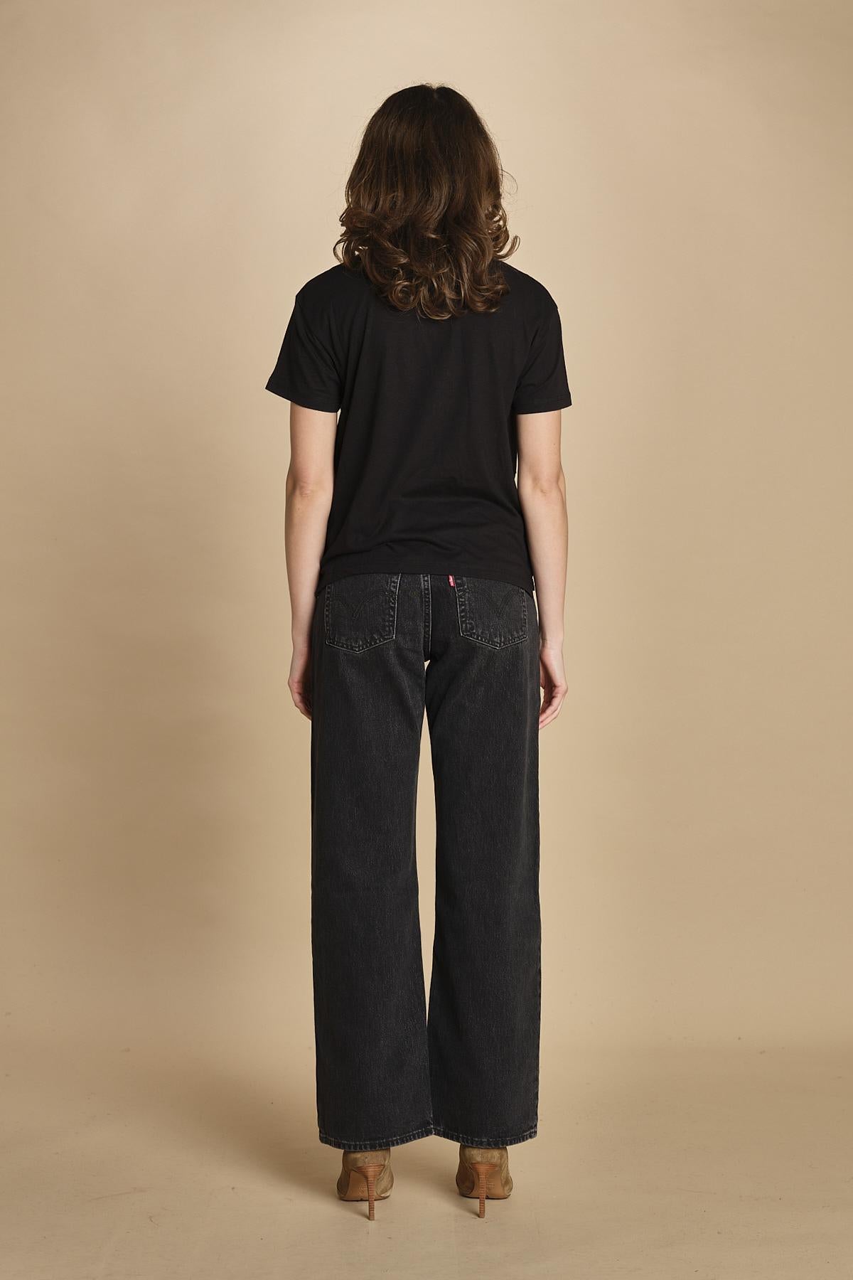 t-shirt con ali di strass. JWTS01669 NPIR 001 zadig & voltaire