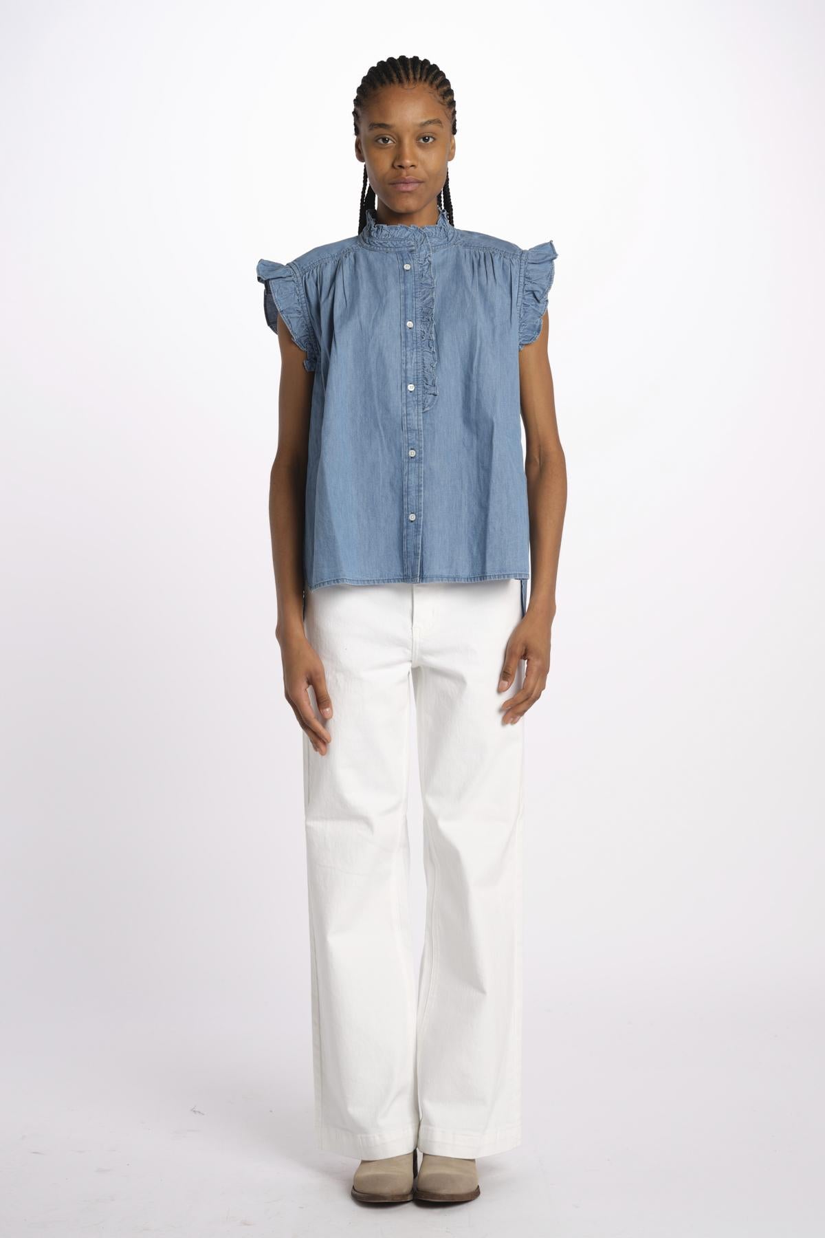 COYOTE camicia s/m chambray COYOTE P1805 bellerose