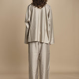 CARRACCI top in seta con zip CARRACCI STONE sofie d'hoore