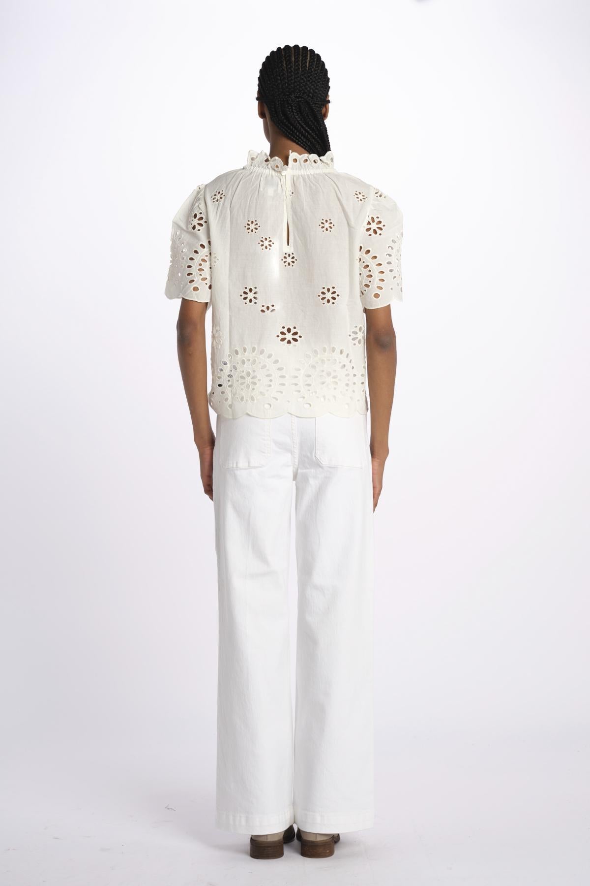 DARLENE camicia con ricami DARLENE 010 bellerose