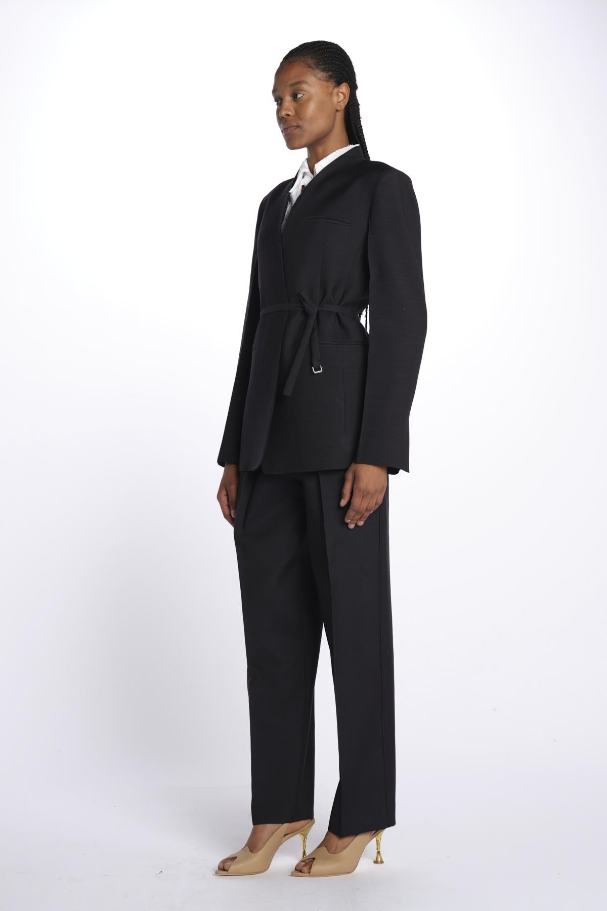 Blazer senza revere 142504 BLACK lvir