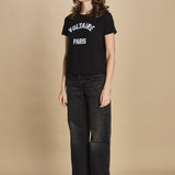 t-shirt con scritta. JWTS02837 BLACK 011 zadig & voltaire