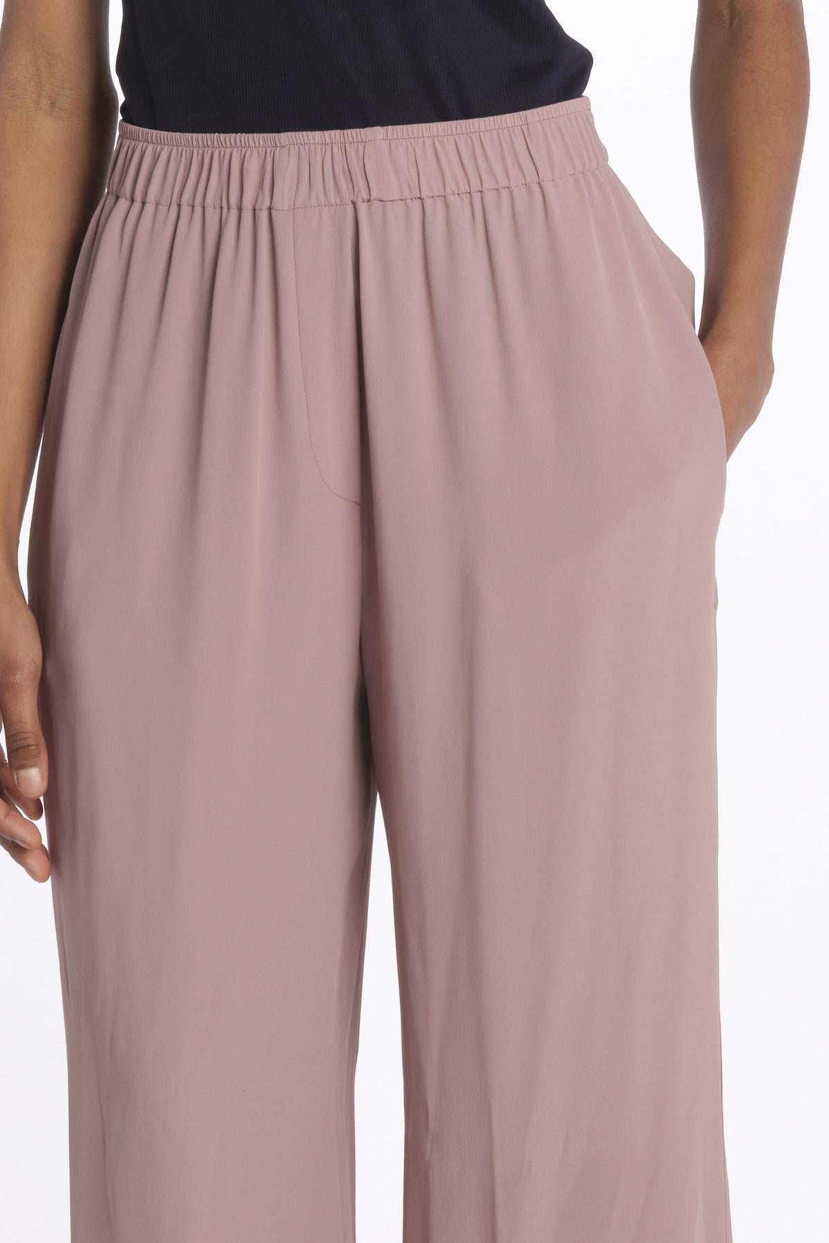 Pantalone con elastico 40805-412 BOIS DE ROSE federica tosi