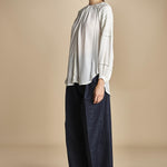 camicie con rouches su maniche PAIRIE TOP VANILLA scarlett poppies