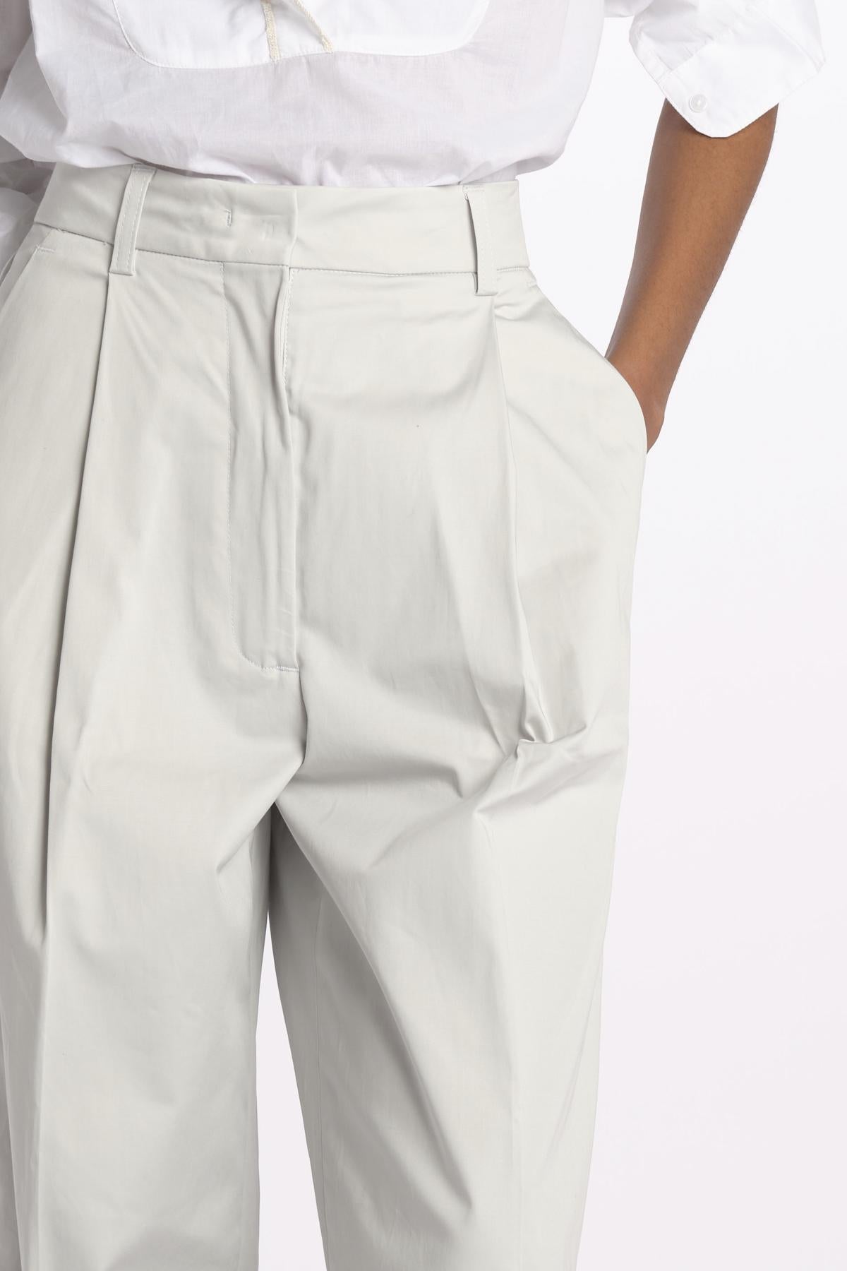 Pantalone AXEL con pinces tasche AXEL T0194 LIGHT GREY the latest