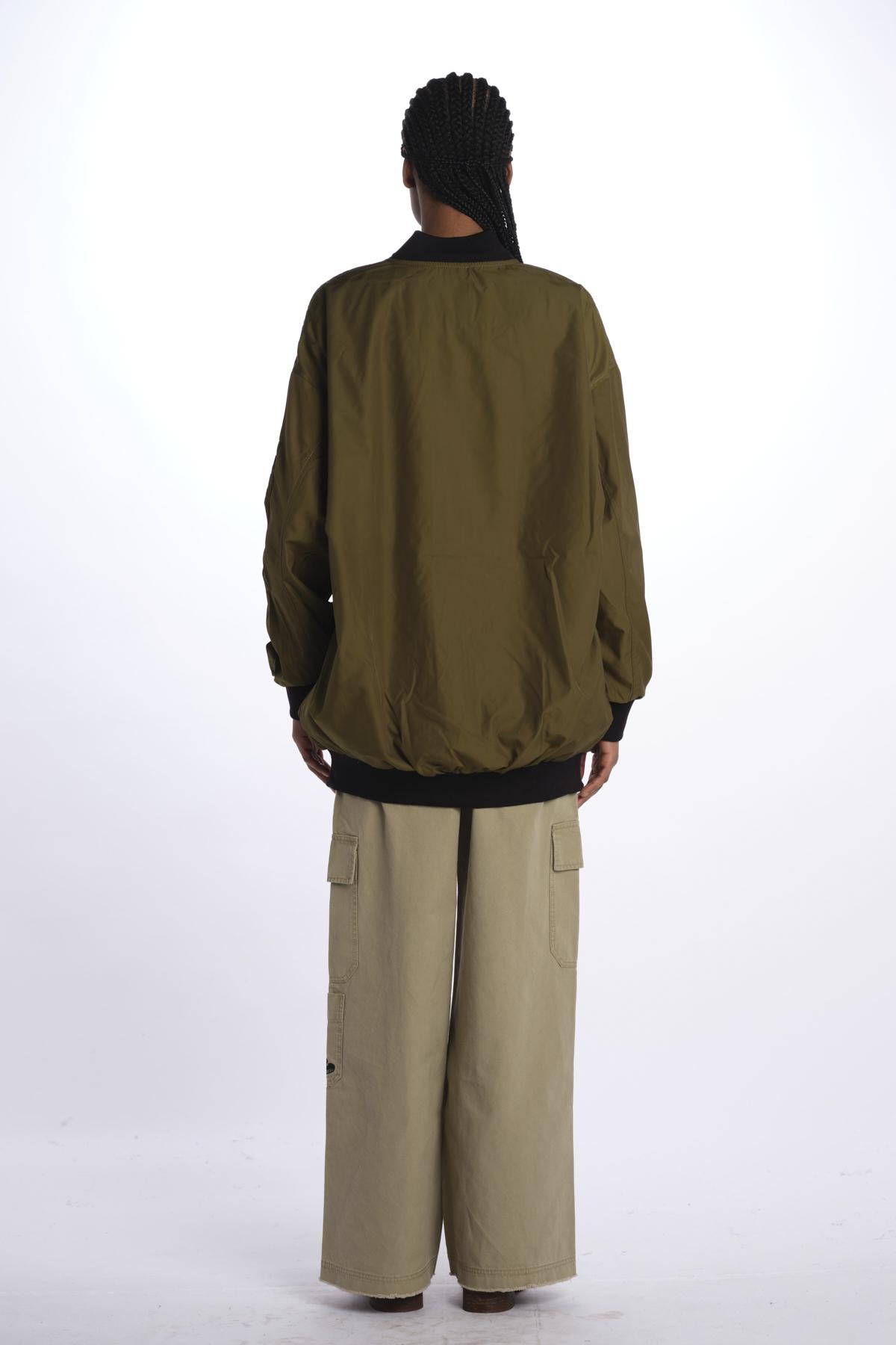 Bomber lungo unnsex MA204 KHAKI bombers original