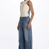 AMARI denim ricamati 080 BLUE sea ny