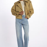 Trench corto IO119118 BE455 ivy oak
