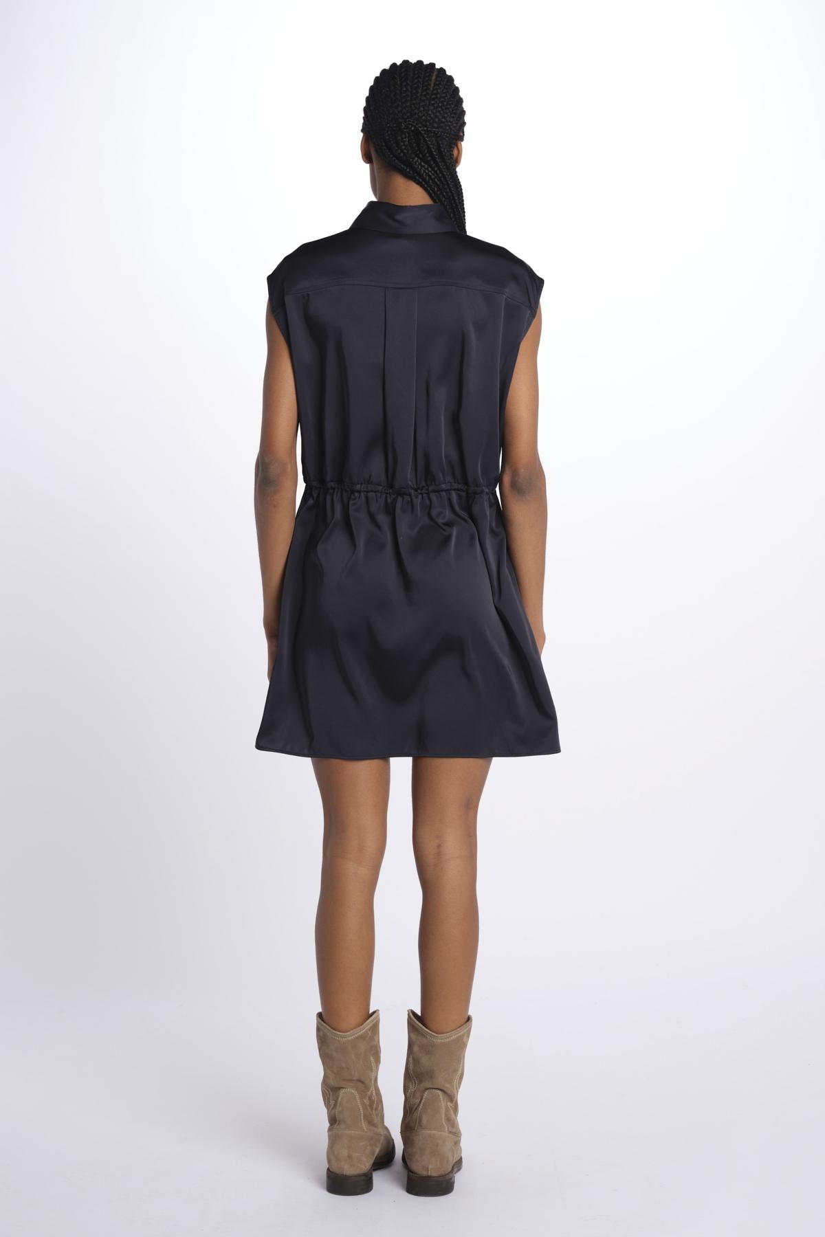 Mini abito con zip 2949 NAVY aspesi