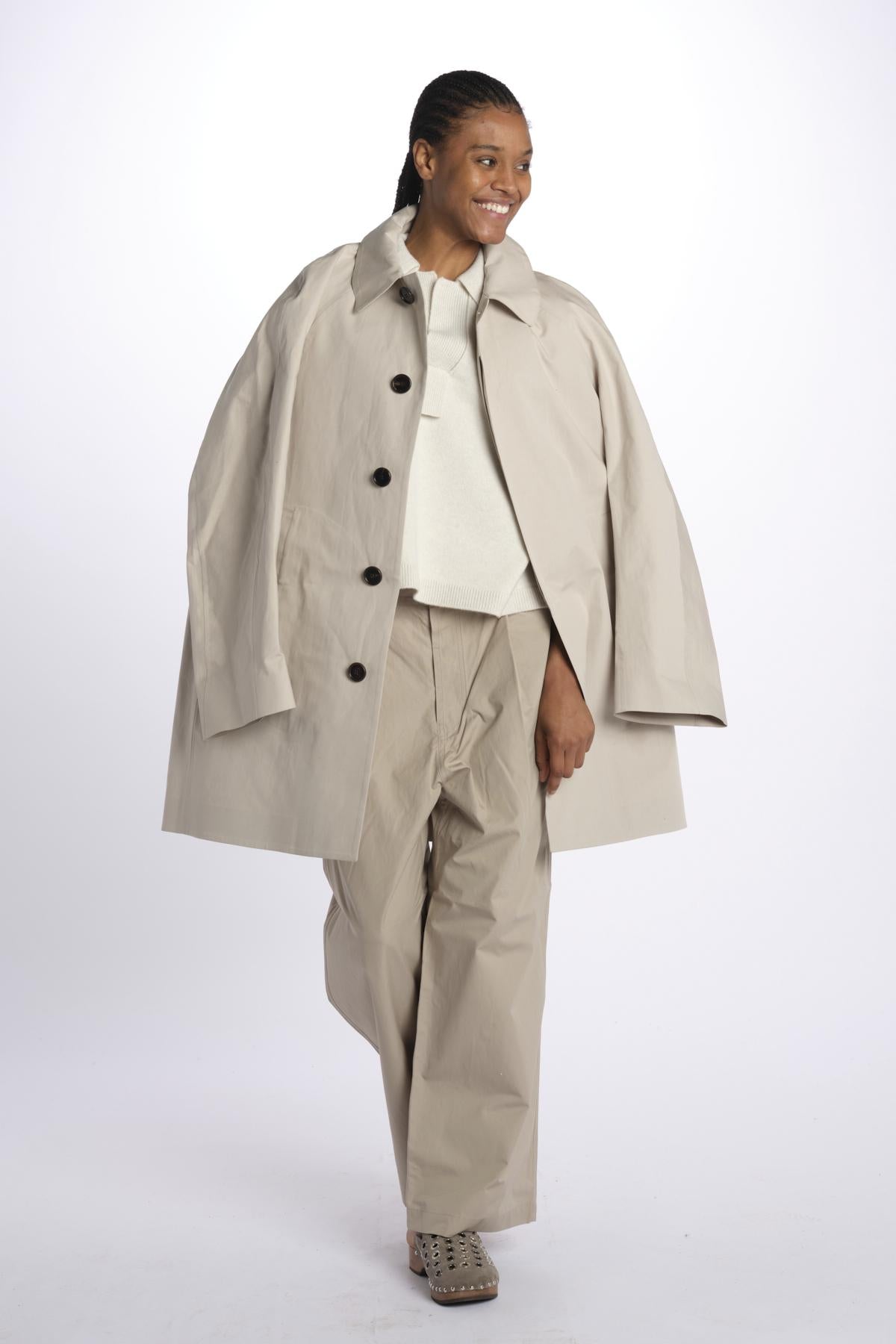Pantalone over con pences PASADENA SAND sofie d'hoore