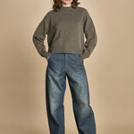 girocollo over. PUL0079 GRI2125W soeur