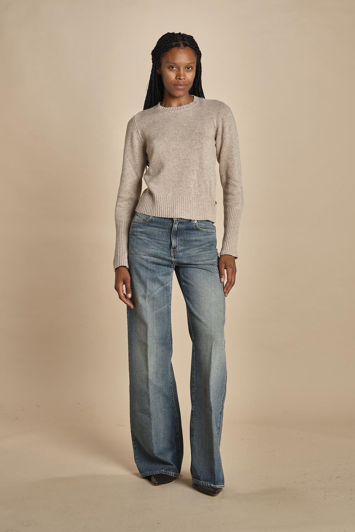 d2501005 girocollo slim by milaura. d2501005 806 CUMINO milaura
