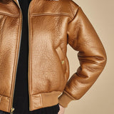 bomber in ecomontone F258007 370 CAMEL alpha
