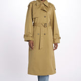 Trench lungo IO111146 BE455 ivy oak