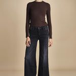 denim lungo zampa 10THE ROLLER SNEAK 415 965 mother