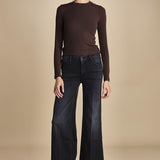 denim lungo zampa 10THE ROLLER SNEAK 415 965 mother