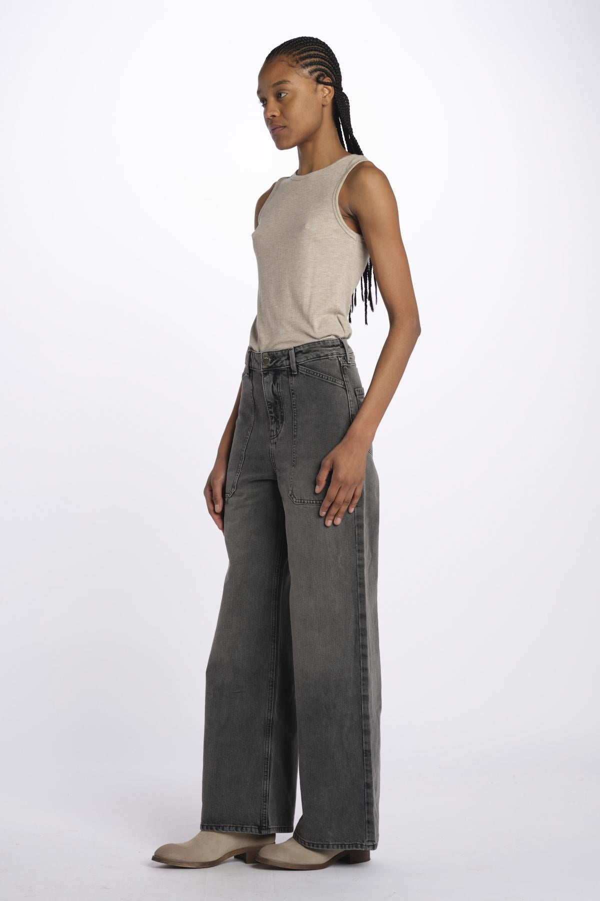 Denim con tasconi DELLOU BLACKSTONE ba&sh