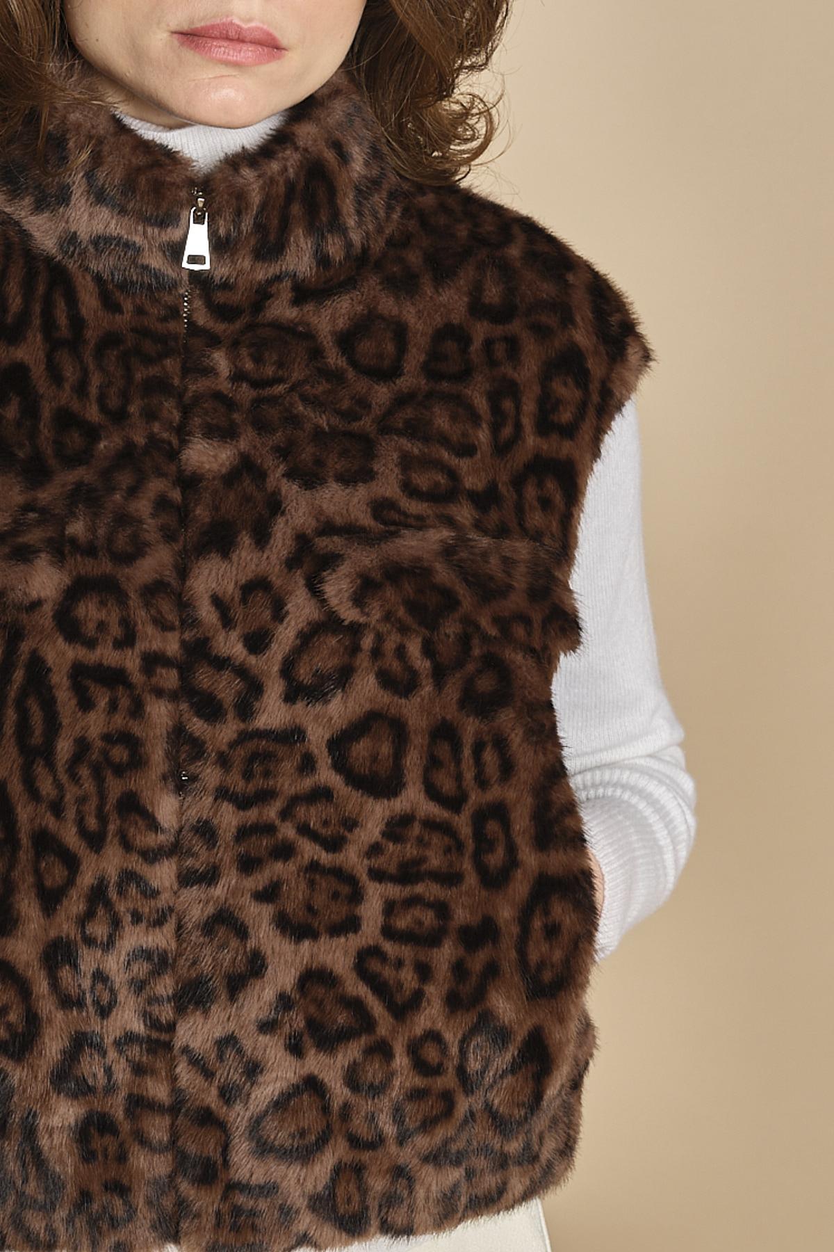 gilet in ecofur. GABI LEO giovanni paris