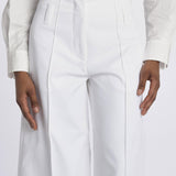 Pantalone ORIANA cropped nervature denim ORIANA540170 14 quelledue