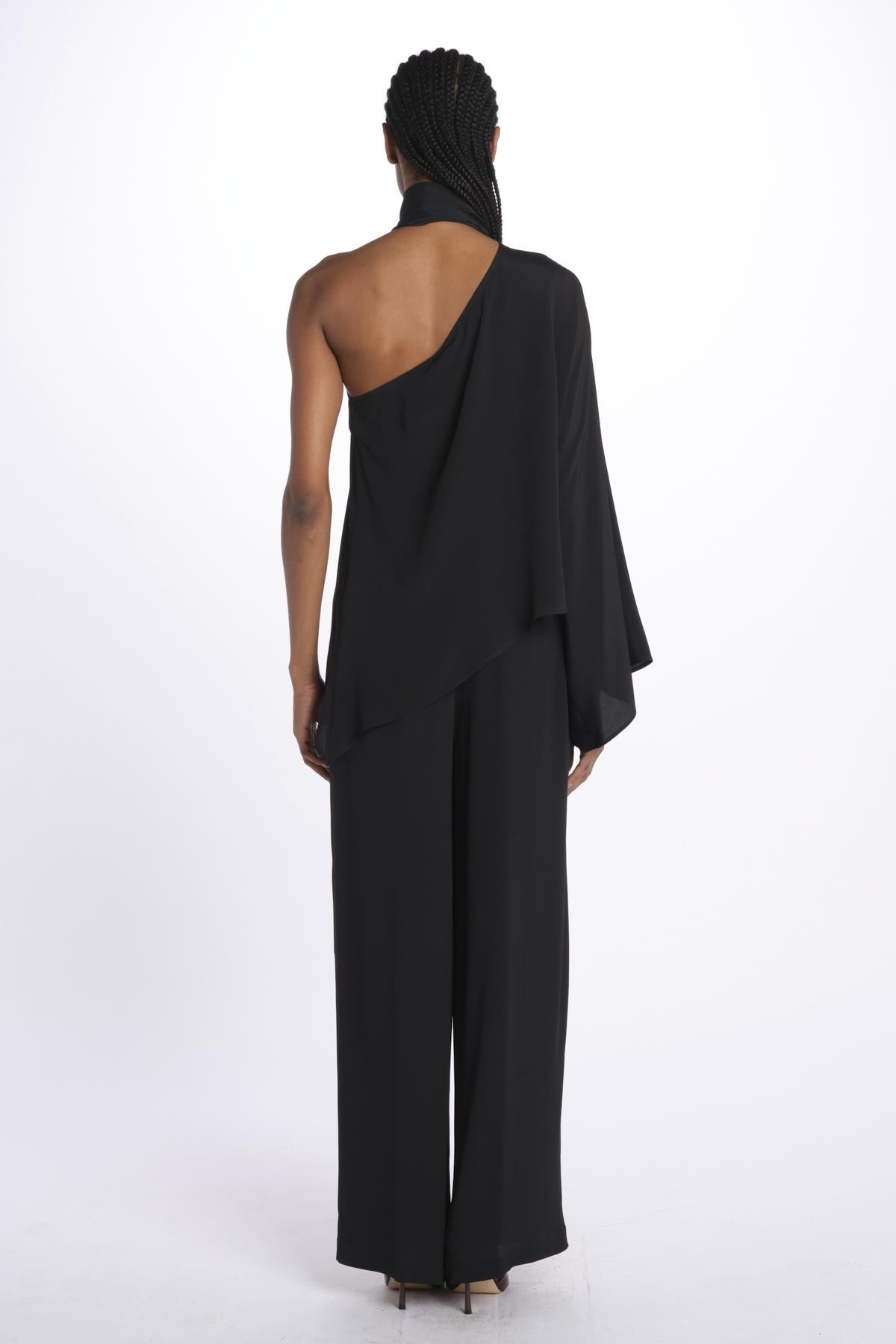 Camicia mono spalla 41106-412 NERO federica tosi
