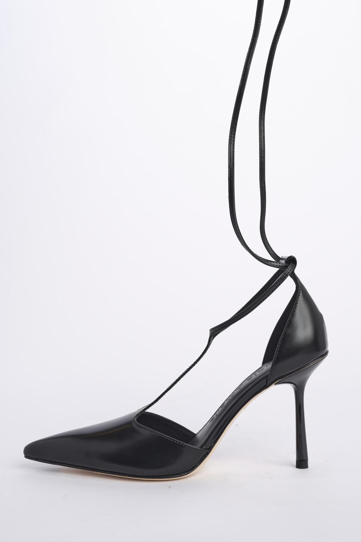 GISELE 90 HEEL BLACK studio AMELIA