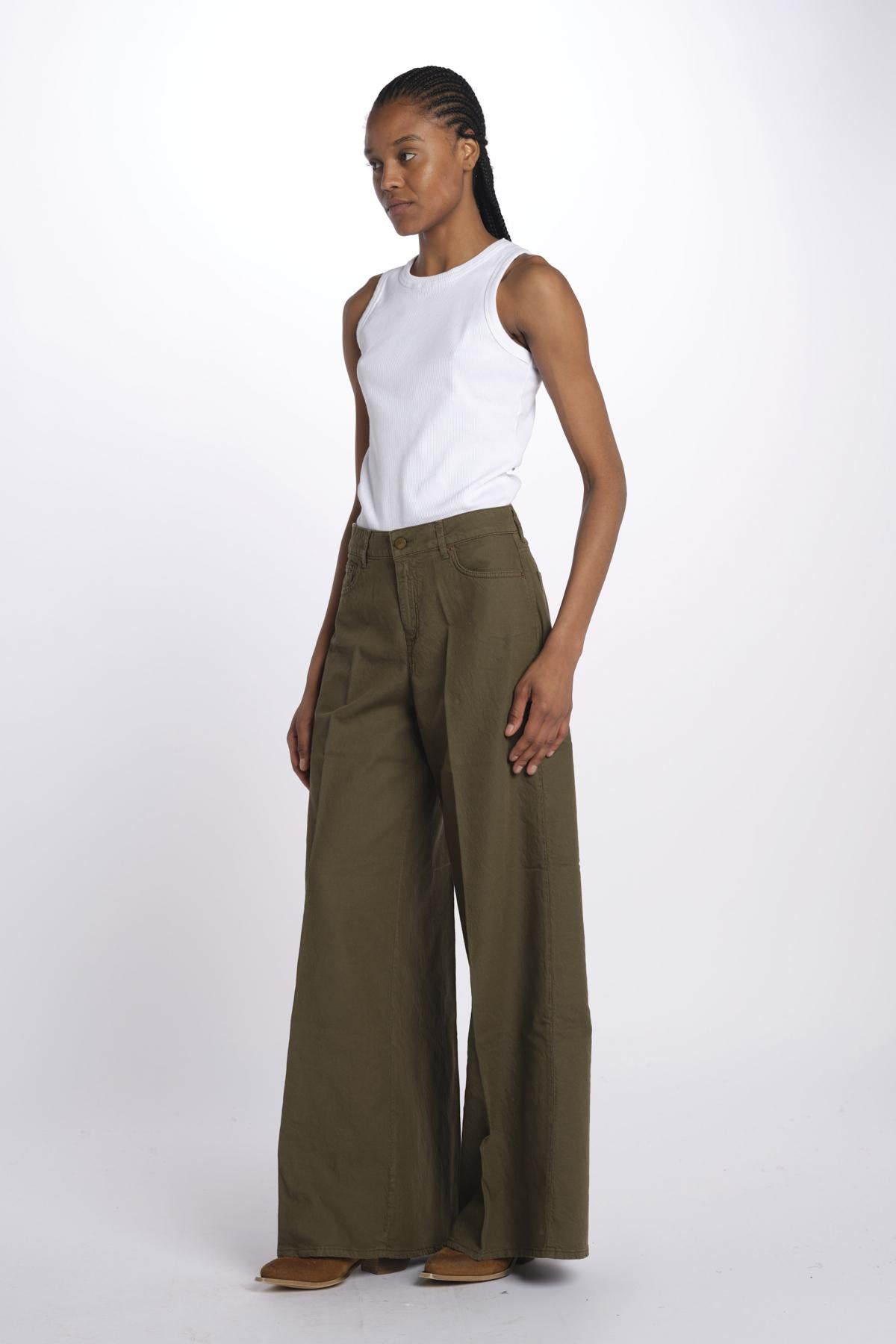 Pantalone SERENA misto lino 4 tasche SERENA TMLS06 131 ps don't forget me