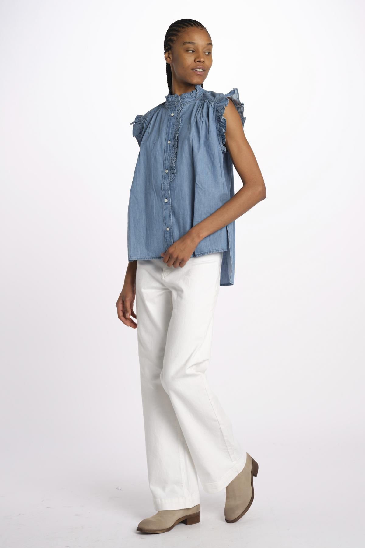 COYOTE camicia s/m chambray COYOTE P1805 bellerose