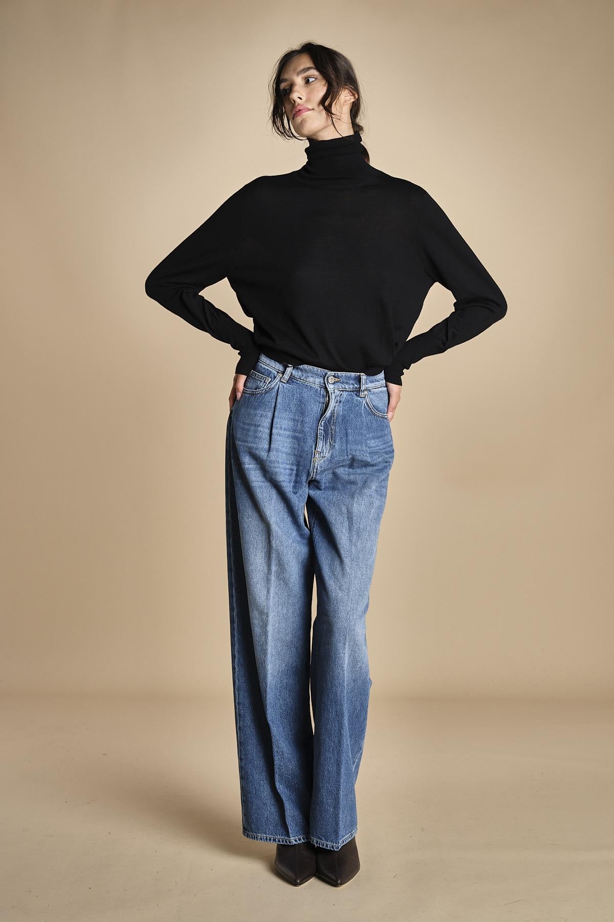 denim over con pinces VELIS OPEN BLUE true avenue