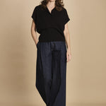 Polo gilet D2400890 NERO milaura