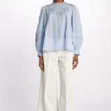 Camicia m/l pizzo CALIN CIEL879 vanessa bruno