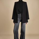 denim lungo diritto CLARA OPENBLACK true avenue