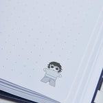 QUAD RIGHE ORIZZ BIANCO BLU milaura