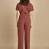 top manica corta con collo alto 31101-313 COCCCIO 57 federica tosi