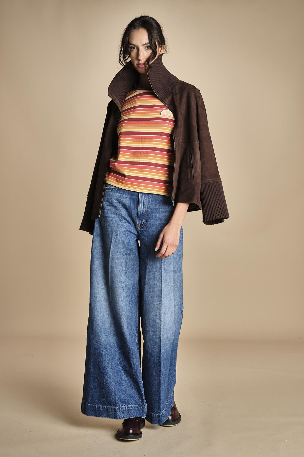 t-shirt righe THE LIL GOODIE GOODIE 8341 1730 mother