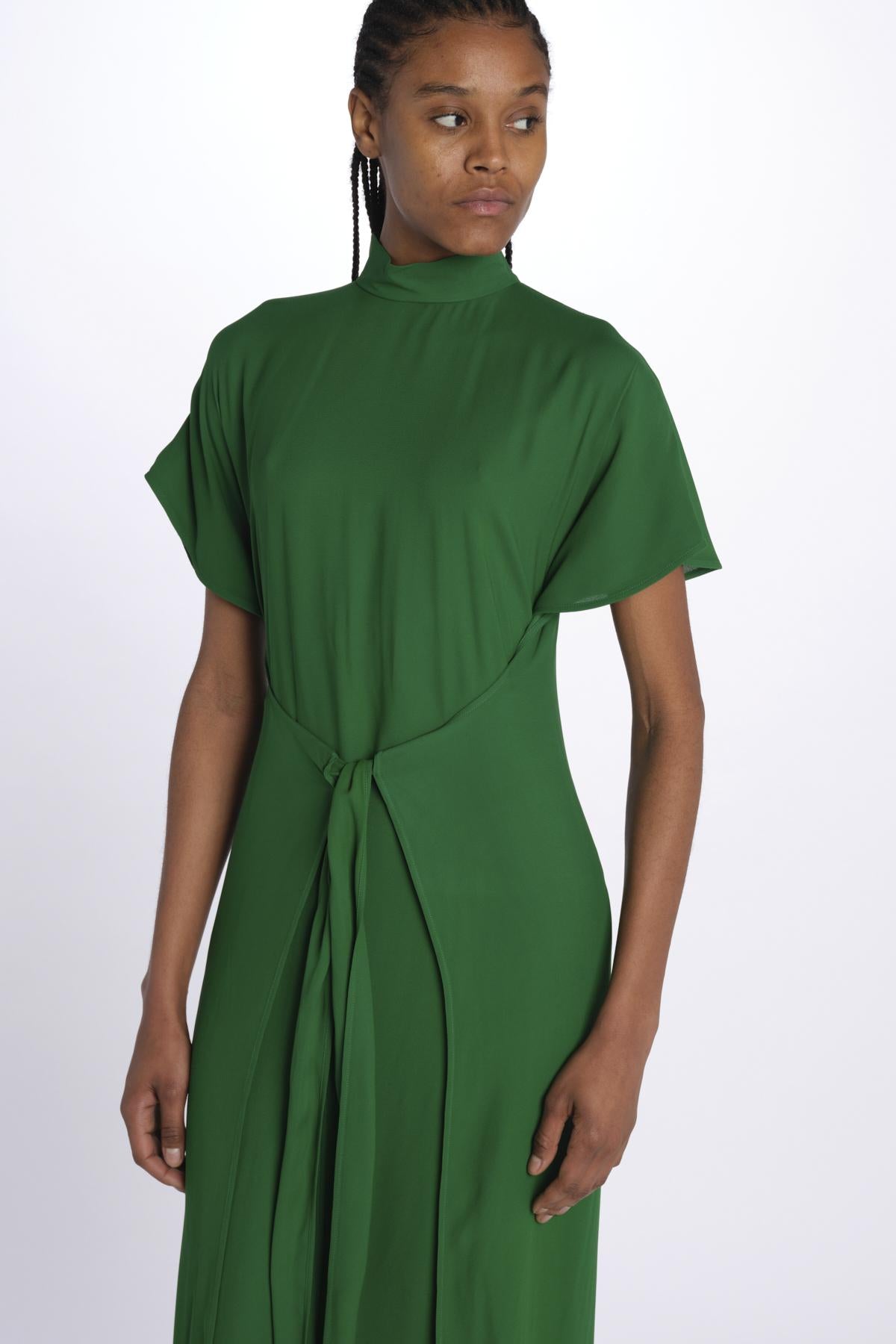 Abito lungo verde m/l H191 5132 5340 n21