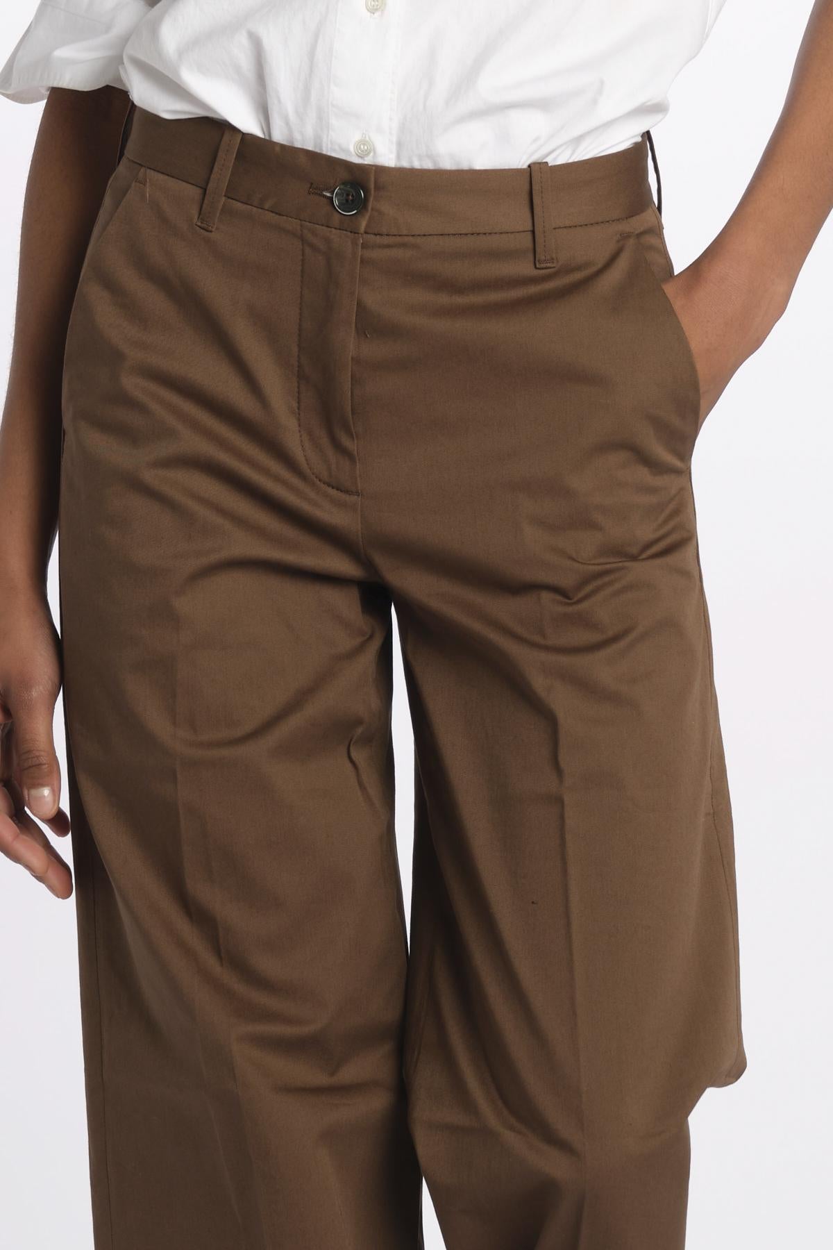 Pantalone NADIA co/ stretch NADIA NAC120 P01 CAFFE nine in the morning