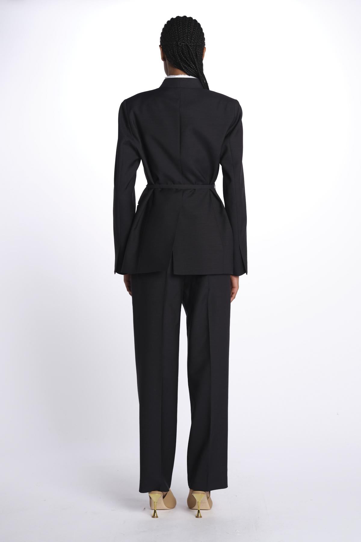 Blazer senza revere 142504 BLACK lvir