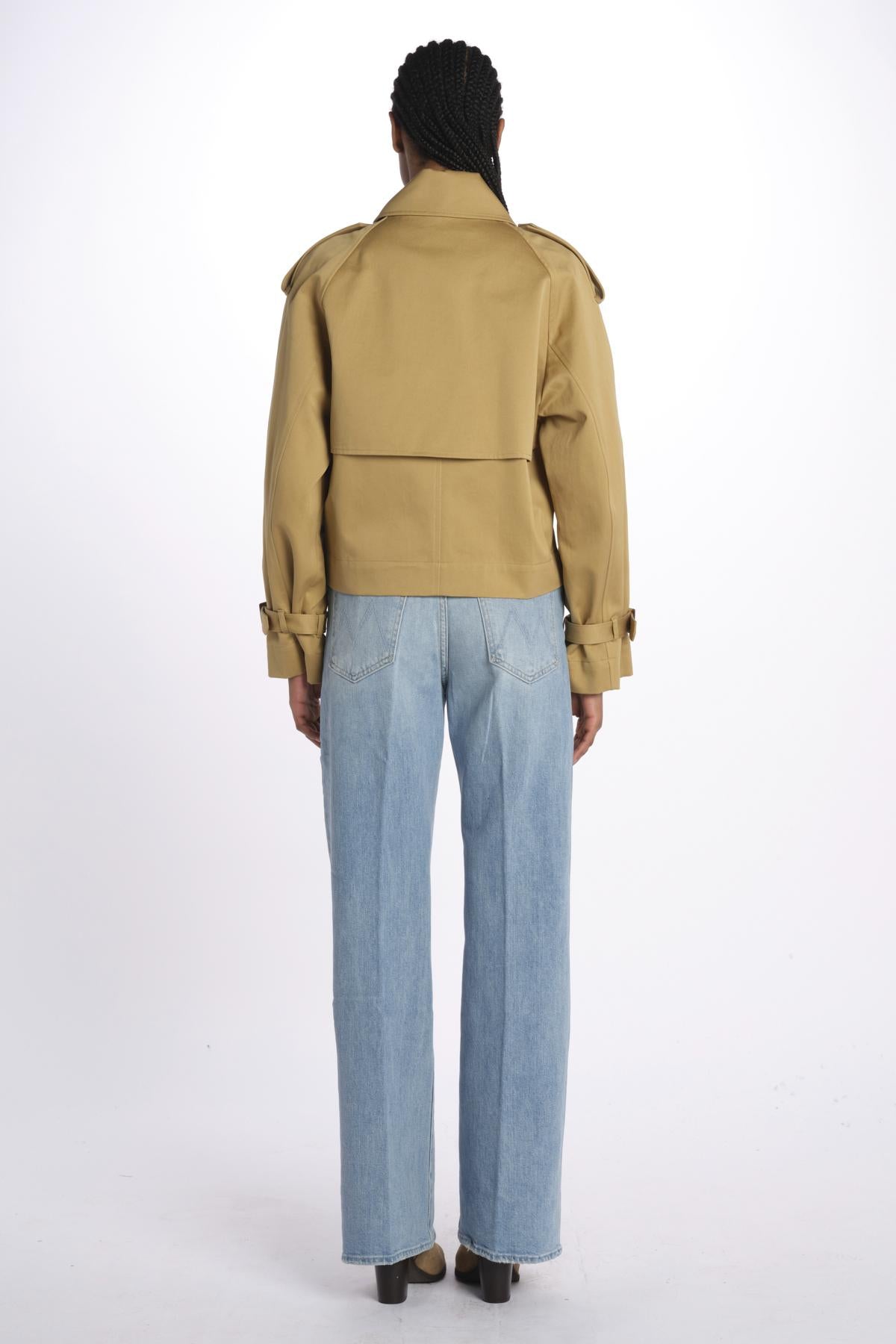 Trench corto IO119118 BE455 ivy oak