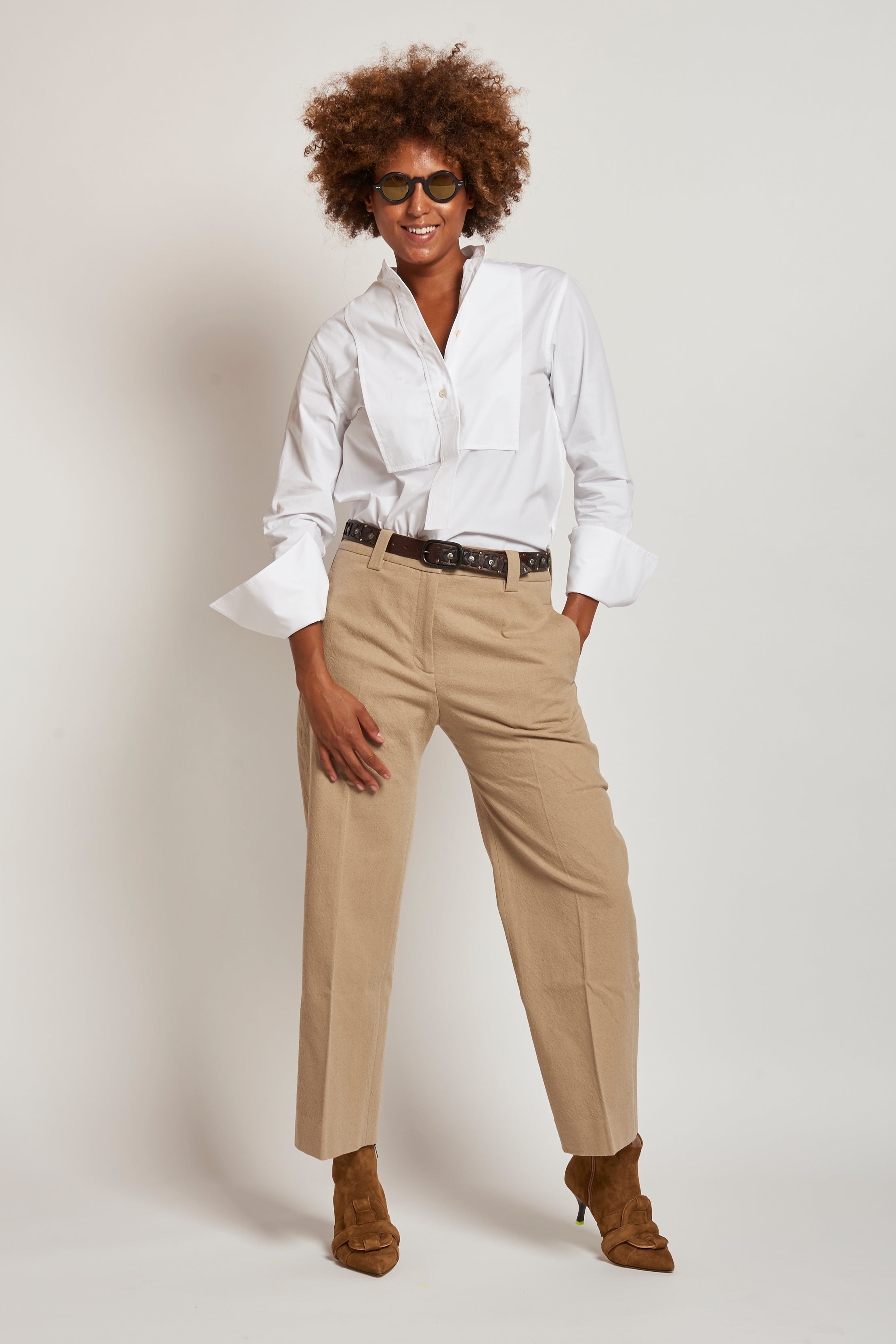 modello uomo POINT SNW 192 CAMELLO studio nicholson 