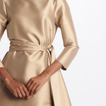 Abito lungo m/l svasato duchesse TV327 11001 co.go 