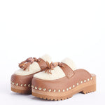 JDPF23FO10036936LAOFERCLOGS6 TAN LEATHER jejia 