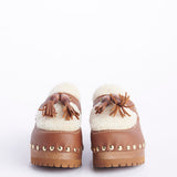  JDPF23FO10036936LAOFERCLOGS6 TAN LEATHER jejia 