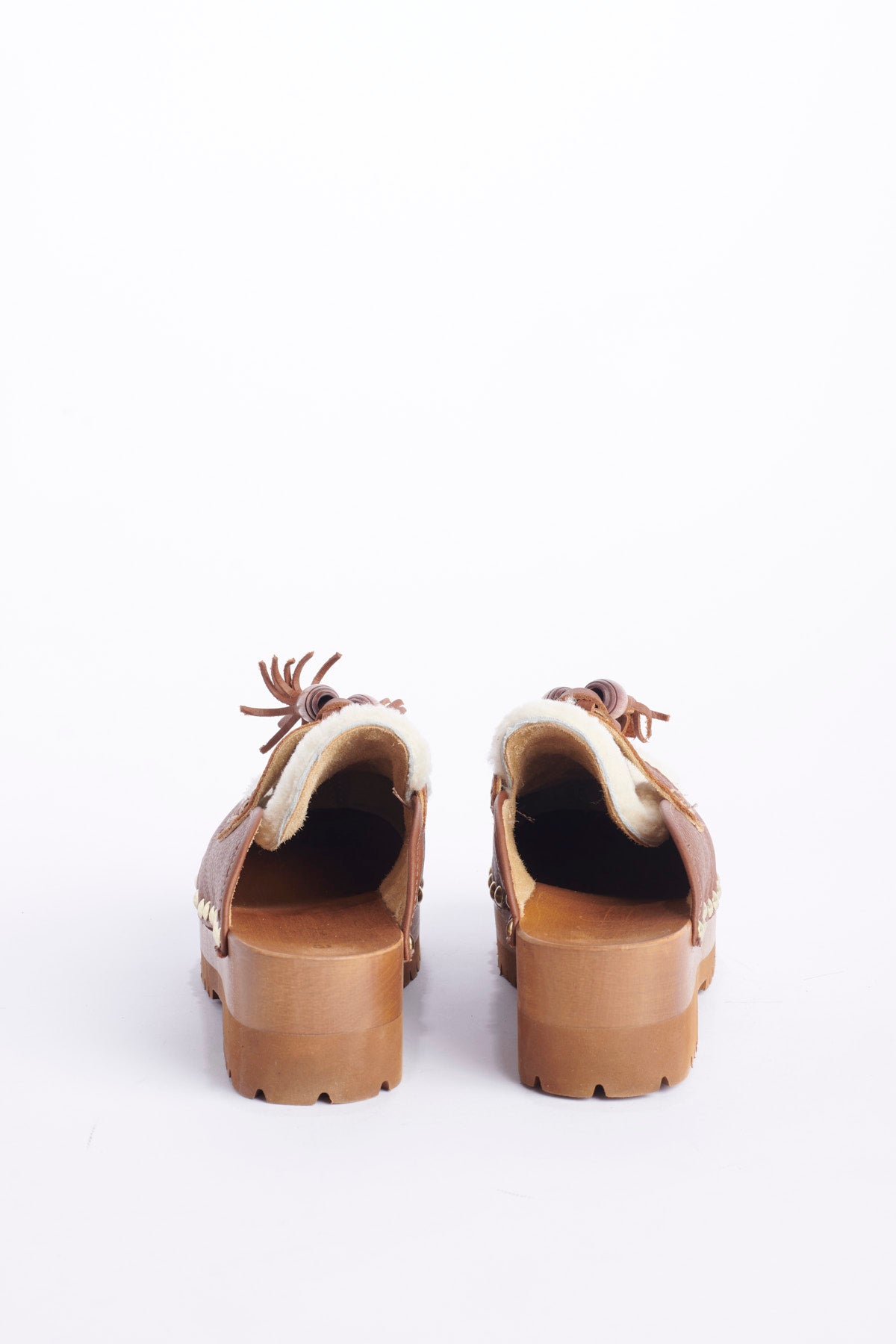  JDPF23FO10036936LAOFERCLOGS6 TAN LEATHER jejia 