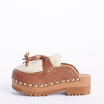  JDPF23FO10036936LAOFERCLOGS6 TAN LEATHER jejia 