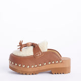  JDPF23FO10036936LAOFERCLOGS6 TAN LEATHER jejia 