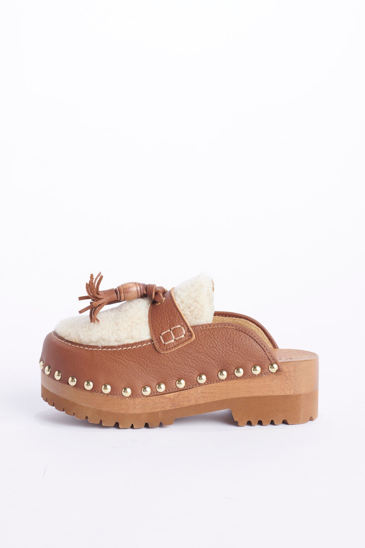  JDPF23FO10036936LAOFERCLOGS6 TAN LEATHER jejia 