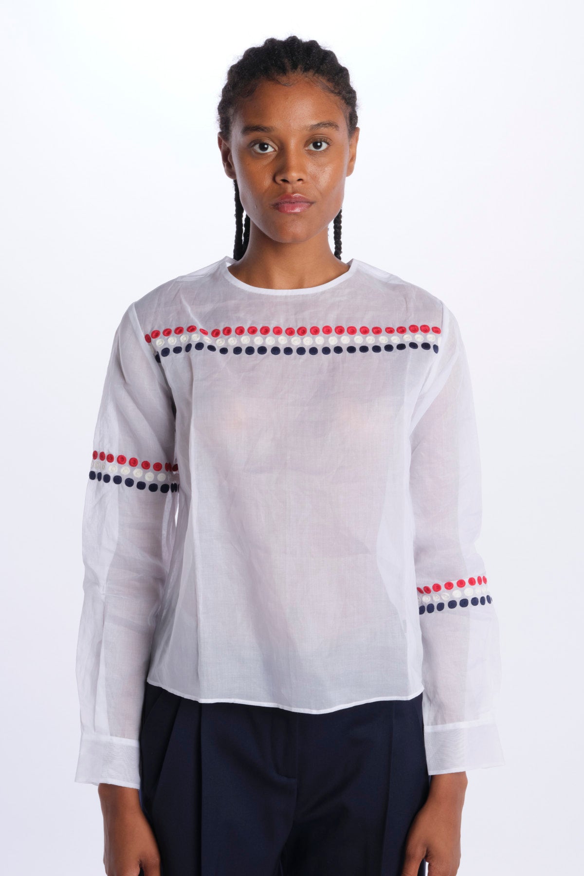  TPXSWHC10000V0737SC OPTICAL WHITE jupe by jackie 