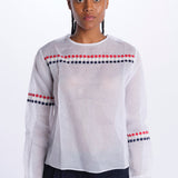  TPXSWHC10000V0737SC OPTICAL WHITE jupe by jackie 
