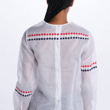  TPXSWHC10000V0737SC OPTICAL WHITE jupe by jackie 