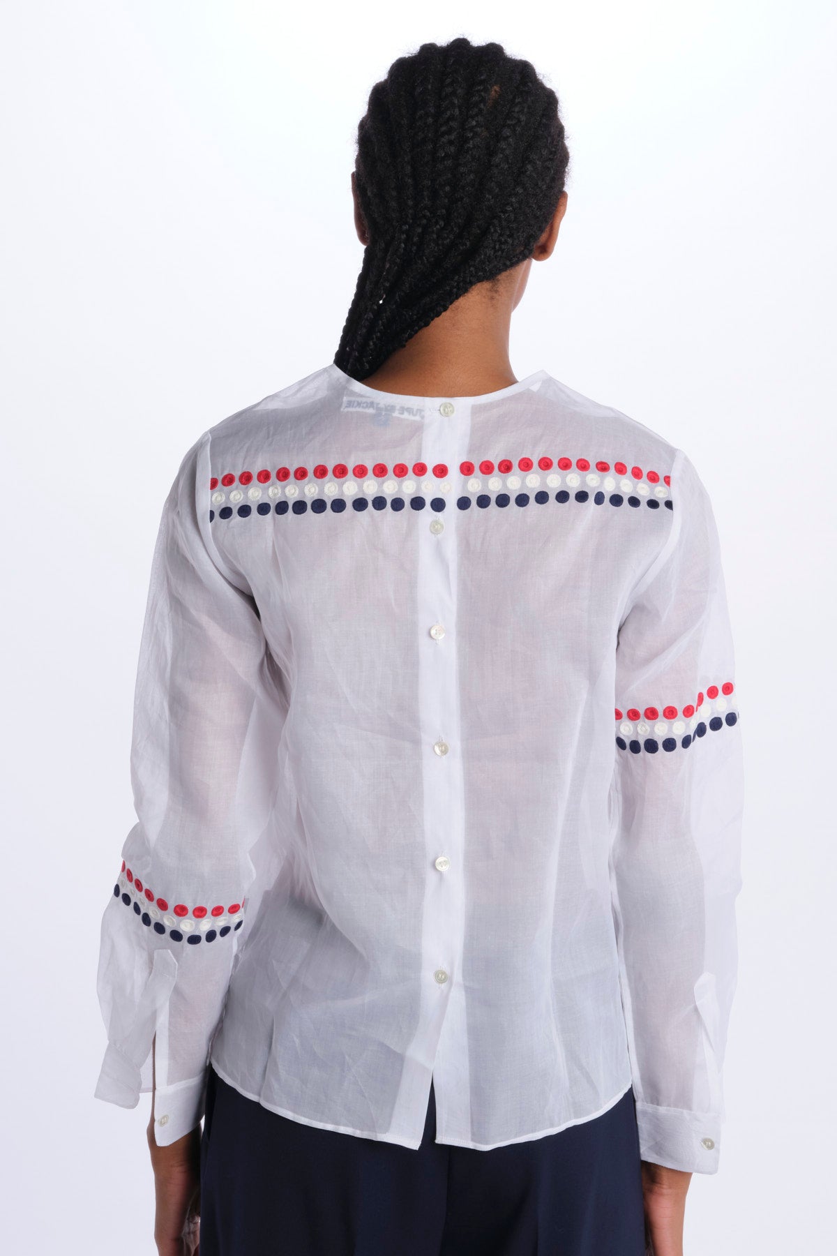  TPXSWHC10000V0737SC OPTICAL WHITE jupe by jackie 
